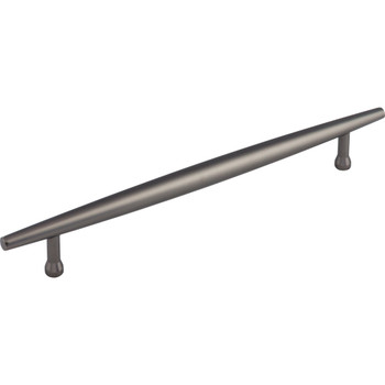 Top Knobs, Lynwood, Allendale, 7 9/16" (192mm) Bar Pull, Ash Gray - Angle View