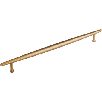 Top Knobs, Lynwood, Allendale, 12" (305mm) Bar Pull, Honey Bronze - Angle View