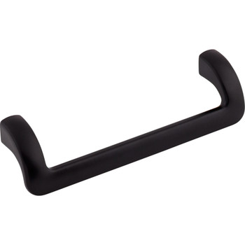 Top Knobs, Lynwood, Kentfield, 5 1/16" (128mm) Straight Pull, Flat Black - Alt View