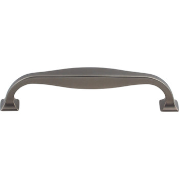 Top Knobs, Transcend, Contour, 5 1/16" (128mm) Straight Pull, Ash Gray