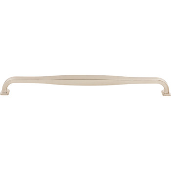 Top Knobs, Transcend, Contour, 12" (305mm) Straight Pull, Brushed Satin Nickel