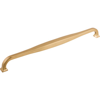 Top Knobs, Transcend, Contour, 12" (305mm) Straight Pull, Honey Bronze - Angle View