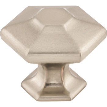 Top Knobs, Transcend, Spectrum, 1 1/4" Round Knob, Brushed Satin Nickel