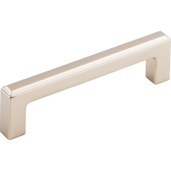 Top Knobs, Transcend, Podium, 3 3/4" (96mm) Straight Pull, Polished Nickel - Angle View