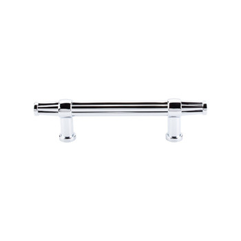 Top Knobs, Passport, Luxor, 3 3/4" (96mm) Bar Pull, Polished Chrome