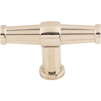 Top Knobs, Passport, Luxor, 2 1/2" Pull Knob, Polished Nickel