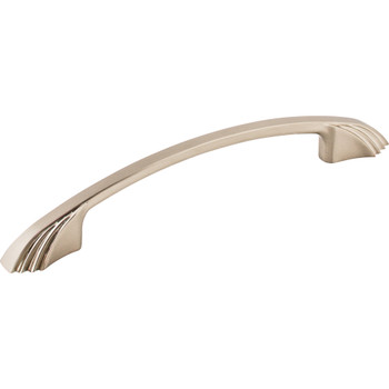 Top Knobs, Passport, Sydney, 5" Thin Curved Pull, Brushed Satin Nickel - alt view