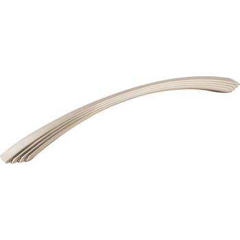 Top Knobs, Passport, Sydney, 9" Flair Curved Pull, Brushed Satin Nickel - alt view