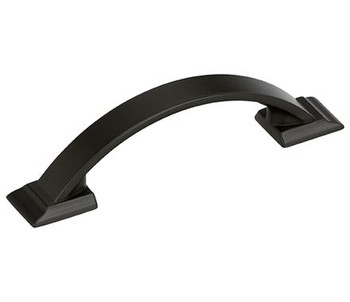 Amerock, Candler, 3" Curved Pull, Black Bronze