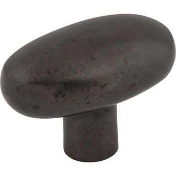 Top Knobs, Aspen, 2" Small Potato Knob, Medium Bronze - Angle View