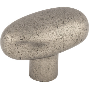 Top Knobs, Aspen, 2" Small Potato Knob, Silicon Bronze Light - Angle View