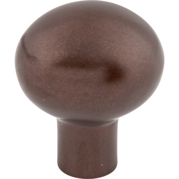 Top Knobs, Aspen, 1 3/16" Small Egg Knob, Mahogany Bronze