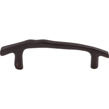 Top Knobs, Aspen, 3 1/2" Twig Curved Pull, Medium Bronze