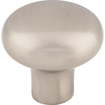 Top Knobs, Aspen II, 1 3/8" Round Knob, Brushed Satin Nickel