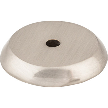 Top Knobs, Aspen II, 1 1/4" Round Backplate, Brushed Satin Nickel