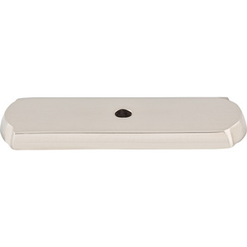 Top Knobs, Aspen II, 1 1/2" Rectangle Backplate, Polished Nickel