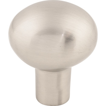 Top Knobs, Aspen II, 1 3/16" Small Egg Knob, Brushed Satin Nickel