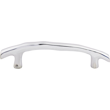 Top Knobs, Aspen II, 5" Twig Curved Pull, Polished Chrome