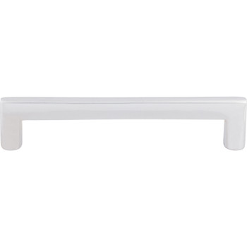 Top Knobs, Aspen II, 6" Flat Sided Straight Pull, Polished Chrome