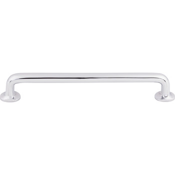 Top Knobs, Aspen II, 9" Rounded Straight Pull, Polished Chrome