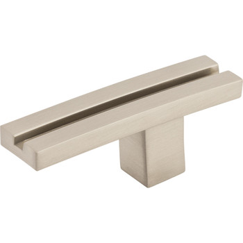 Top Knobs, Sanctuary, Rail, 2 5/8" Pull Knob, Brushed Satin Nickel - alt view