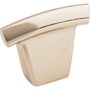 Top Knobs, Sanctuary, Arched, 1 1/2" Rectangle Knob, Polished Nickel - alt view