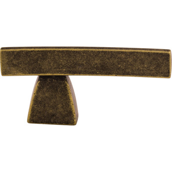 Top Knobs, Sanctuary, Arched, 2 1/2" Pull Knob, German Bronze