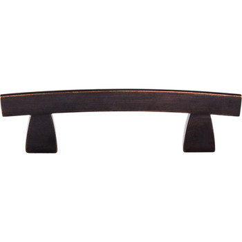 Top Knobs, Sanctuary, Arched, 3" Curved Pull, Tuscan Bronze