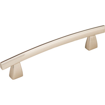 Top Knobs, Sanctuary, Arched, 5" Curved Pull, Polished Nickel - alt view