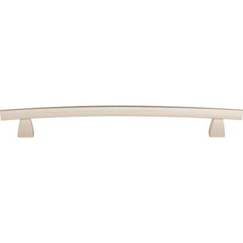 Top Knobs, Sanctuary, Arched, 8" Curved Pull, Polished Nickel