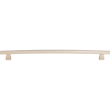 Top Knobs, Sanctuary, Arched, 12" (305mm) Curved Pull, Polished Nickel