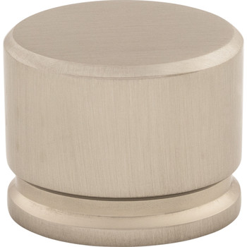 Top Knobs, Sanctuary, Oval, 1 3/8" Oval Knob, Brushed Satin Nickel