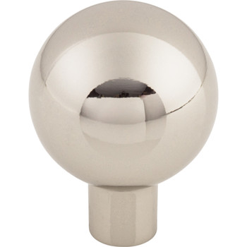 Top Knobs, Barrington, Brookline, 1 1/8" Round Knob, Polished Nickel