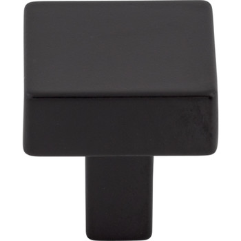 Top Knobs, Barrington, Channing, 1 1/16" Square Knob, Flat Black