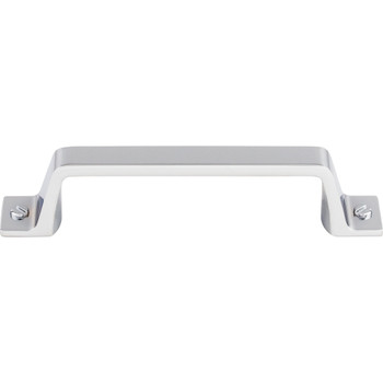 Top Knobs, Barrington, Channing, 3 3/4" (96mm) Straight Pull, Polished Chrome