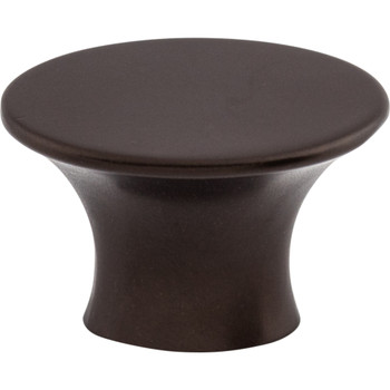 Top Knobs, Barrington, Edgewater, 1 5/16" Oval Knob, Oil Rubbed Bronze