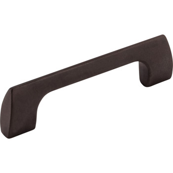 Top Knobs, Mercer, Holland, 3 3/4" (96mm) Straight Pull, Sable - Angle View