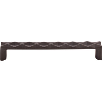 Top Knobs, Mercer, Quilted, 6 5/16" (160mm) Straight Pull, Sable