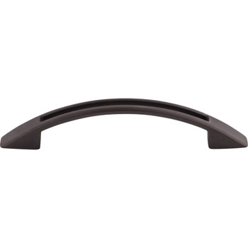 Top Knobs, Mercer, Tango, 3 3/4" (96mm) Curved Pull, Sable