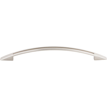 Top Knobs, Mercer, Tango, 7 1/2" Curved Pull, Brushed Satin Nickel