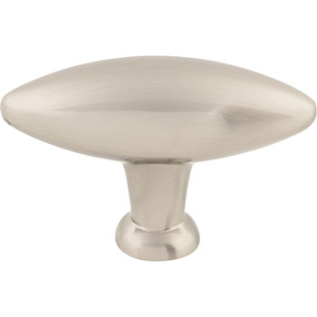 Top Knobs, Chareau, Shrewsbury, 2 5/16" Pull Knob, Brushed Satin Nickel