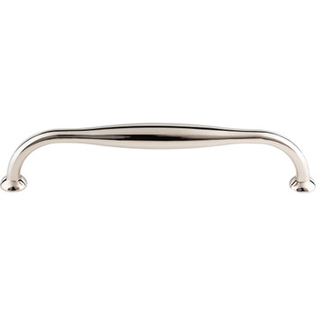 Top Knobs, Chareau, Shrewsbury, 7 1/2" Straight Pull, Polished Nickel