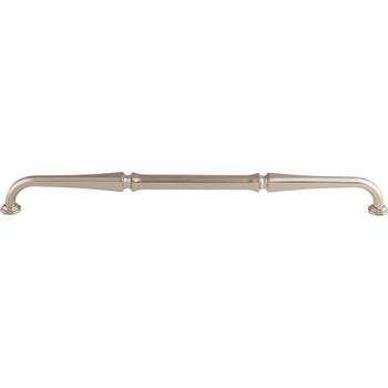 Top Knobs, Chareau, Chalet, 12" (305mm) Straight Pull, Polished Nickel