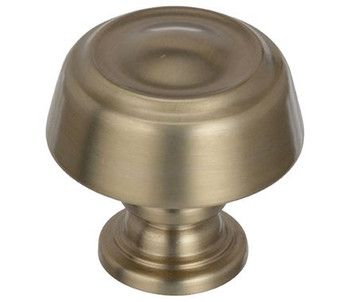 Amerock, Kane, 1 3/16" (30mm) Round Knob, Golden Champagne