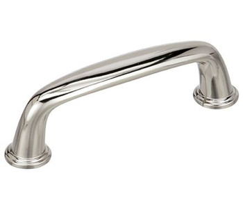 Amerock, Kane, 3" Straight Pull, Polished Nickel