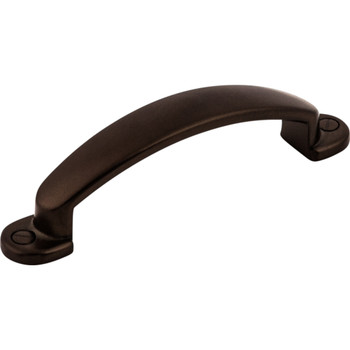 Top Knobs, Somerset, Arendal, 3" Curved Pull, Oil Rubbed Bronze - alt view