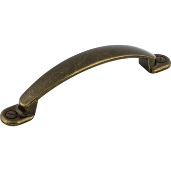 Top Knobs, Somerset, Arendal, 3 3/4" (96mm) Curved Pull, German Bronze - alt view