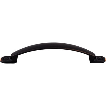 Top Knobs, Somerset, Arendal, 5 1/16" (128mm) Curved Pull, Tuscan Bronze