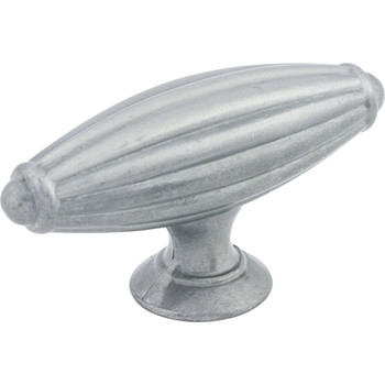 Top Knobs, Tuscany, 2 7/8" Pull Knob, Pewter Light - alt view