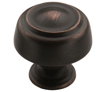 Amerock, Kane, 1 5/8" (41mm) Round Knob, Oil Rubbed Bronze